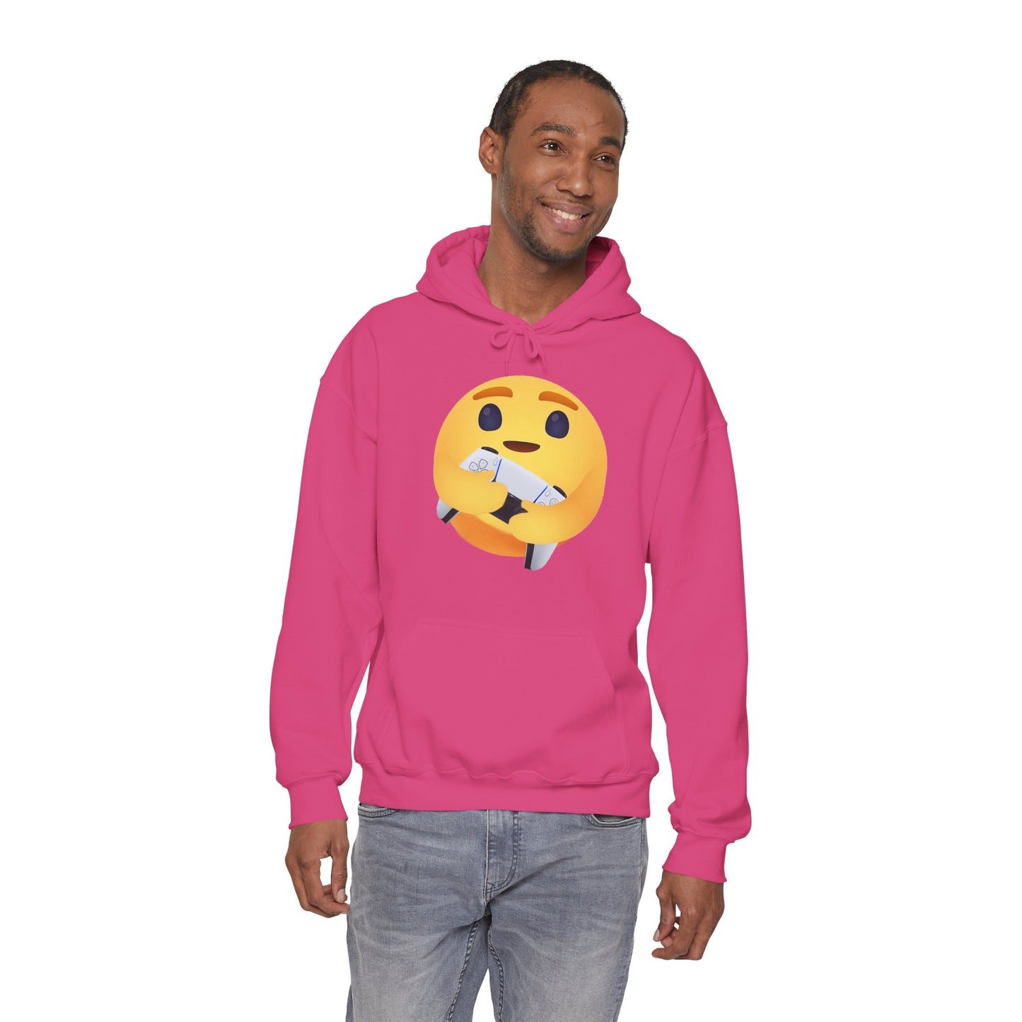 Gaming Love Unisex Heavy Blend™ Hooded Sweatshirt by Phiva357