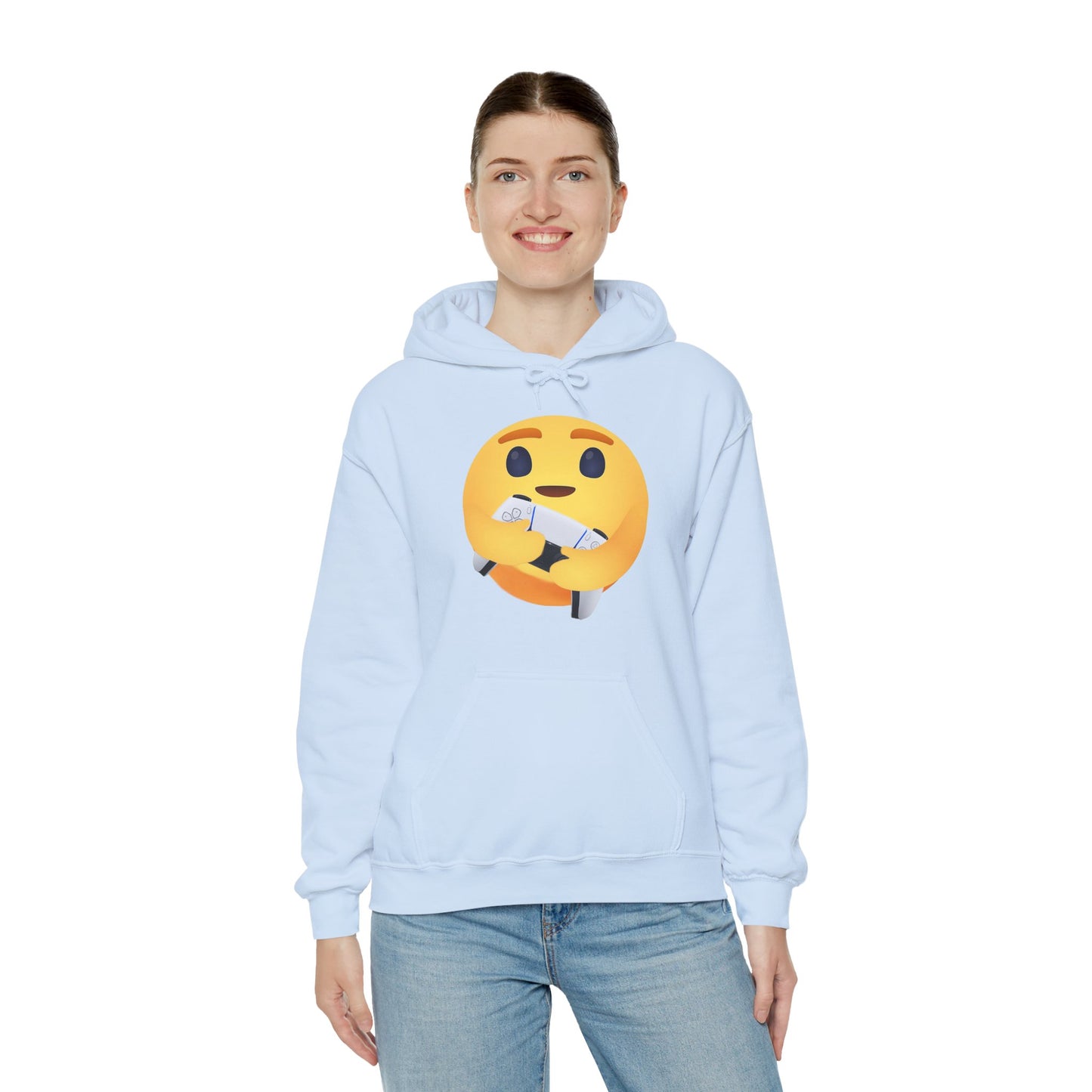 Gaming Love Unisex Heavy Blend™ Hooded Sweatshirt by Phiva357