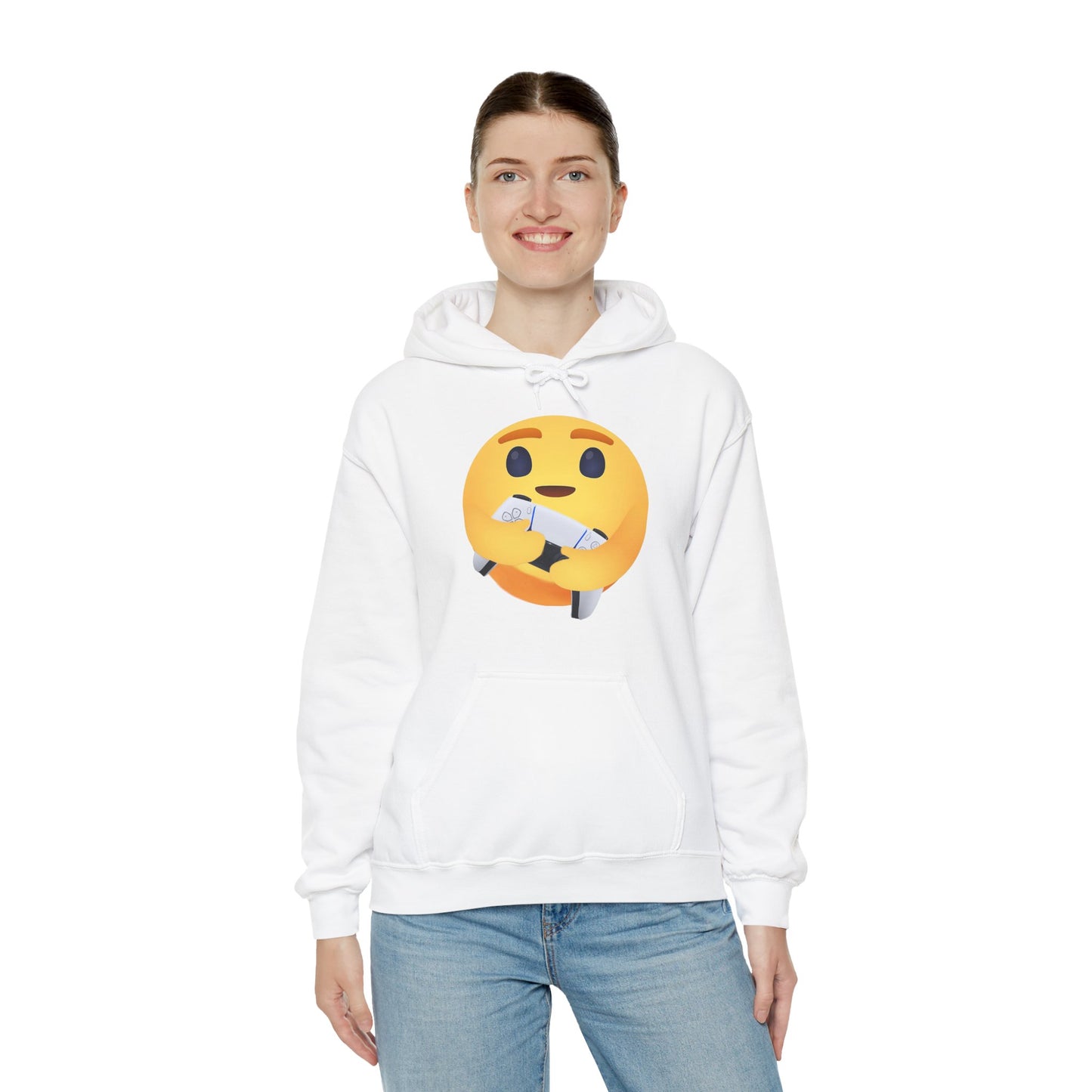 Gaming Love Unisex Heavy Blend™ Hooded Sweatshirt by Phiva357