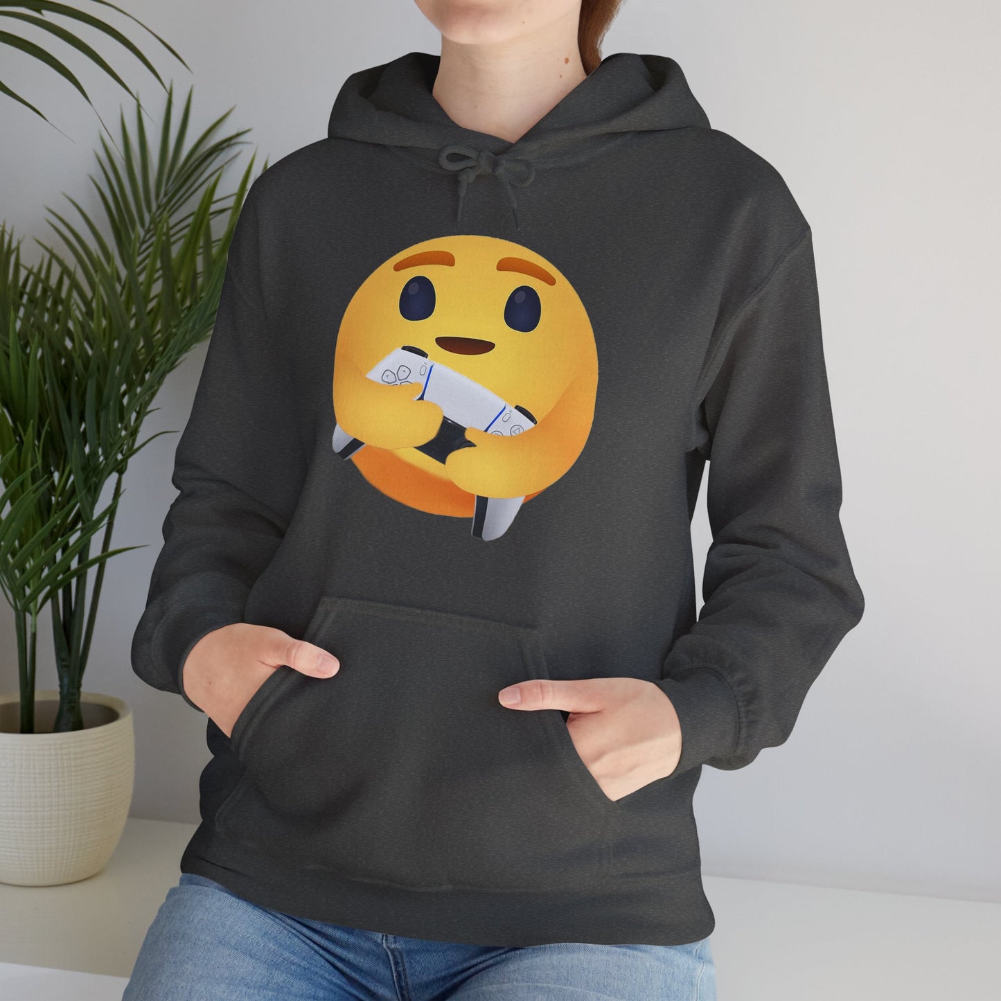 Gaming Love Unisex Heavy Blend™ Hooded Sweatshirt by Phiva357
