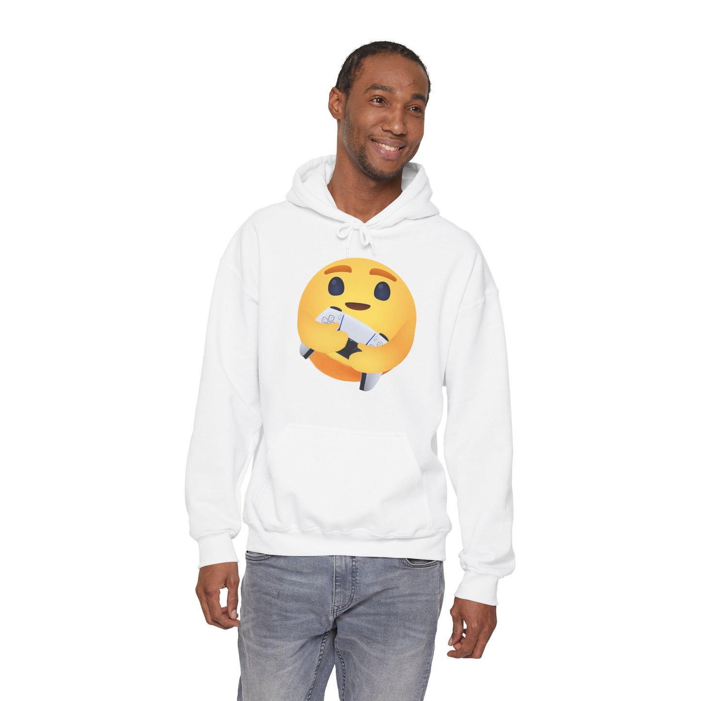Gaming Love Unisex Heavy Blend™ Hooded Sweatshirt by Phiva357