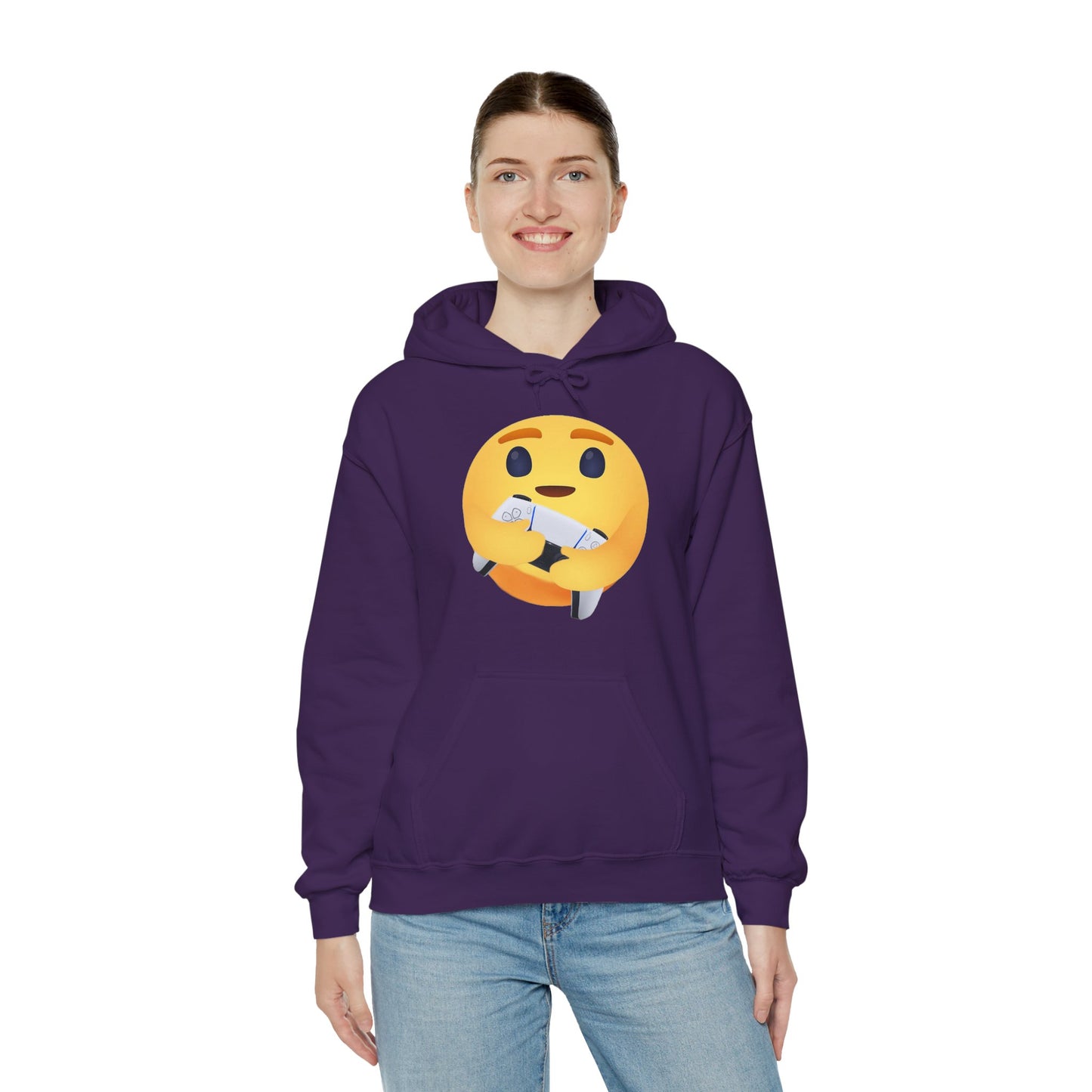 Gaming Love Unisex Heavy Blend™ Hooded Sweatshirt by Phiva357