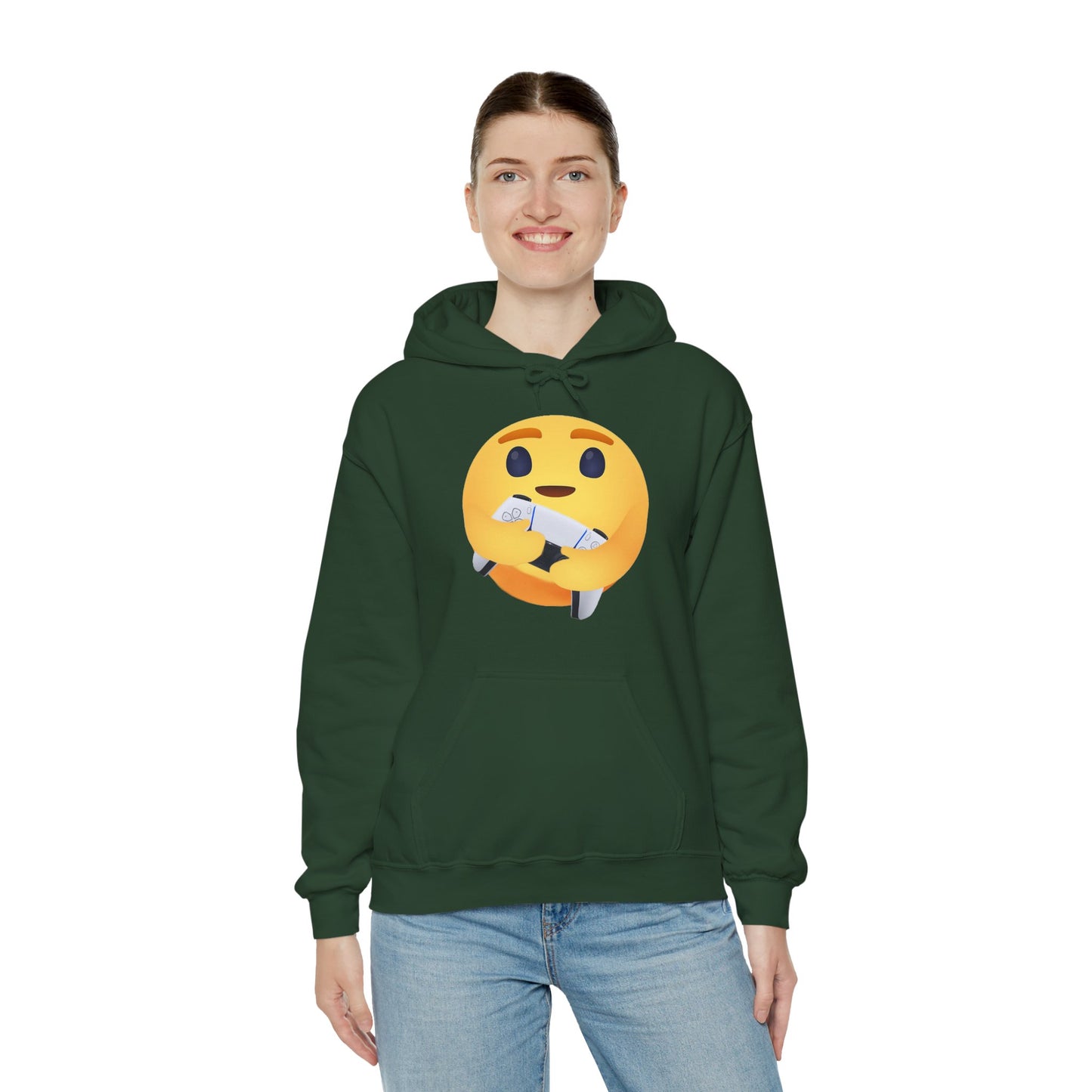 Gaming Love Unisex Heavy Blend™ Hooded Sweatshirt by Phiva357