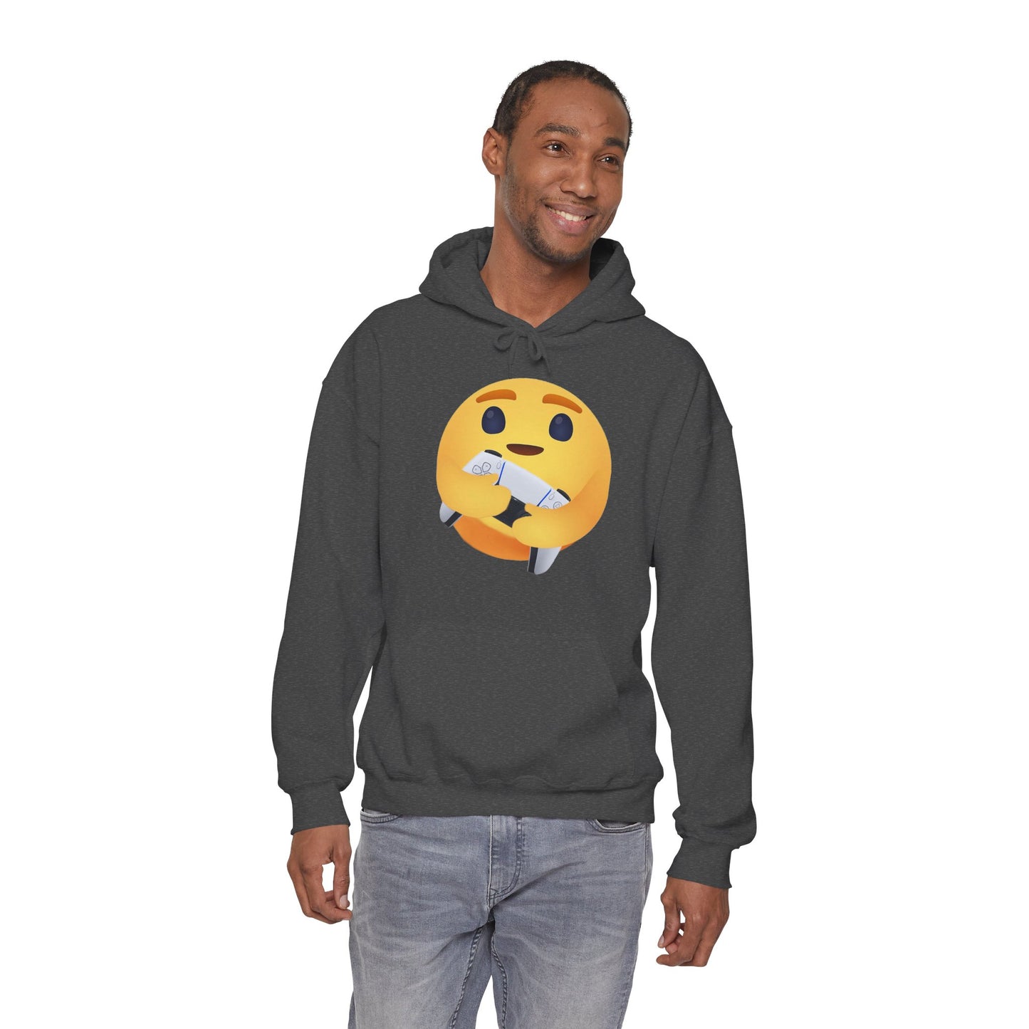 Gaming Love Unisex Heavy Blend™ Hooded Sweatshirt by Phiva357