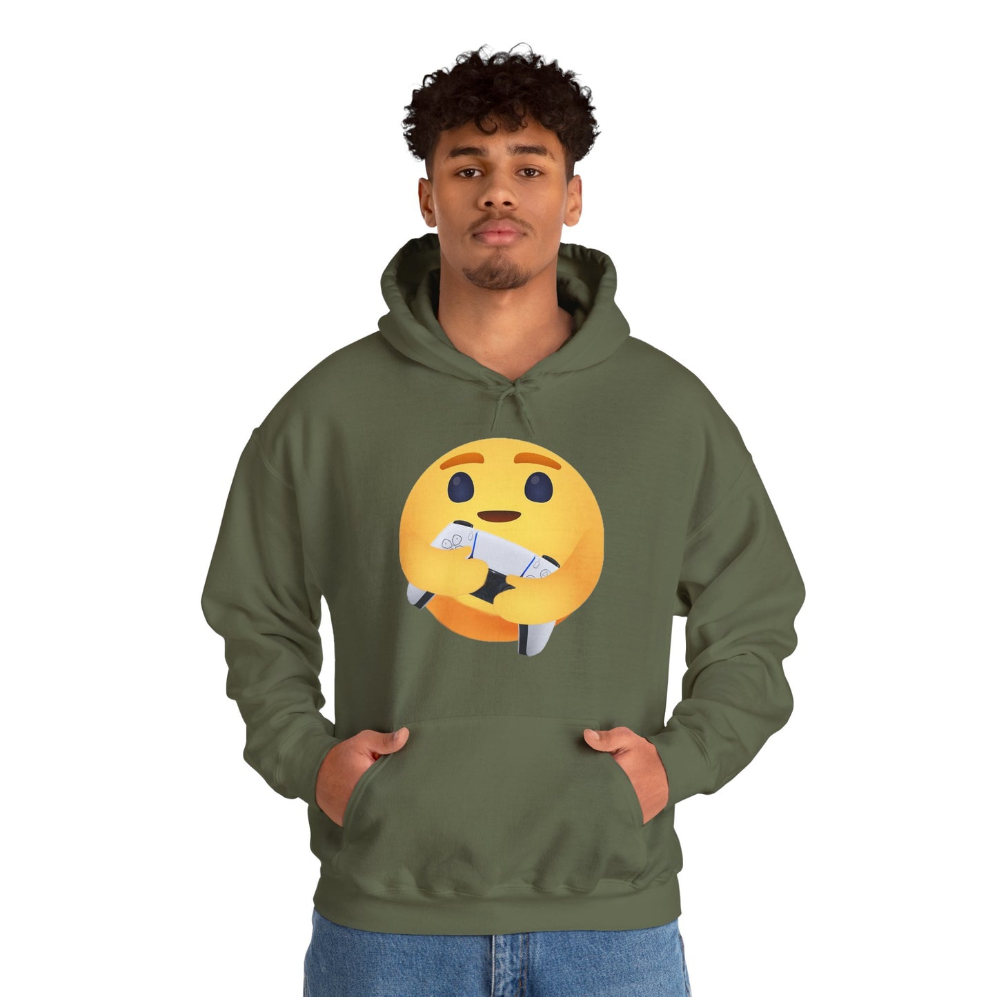 Gaming Love Unisex Heavy Blend™ Hooded Sweatshirt by Phiva357