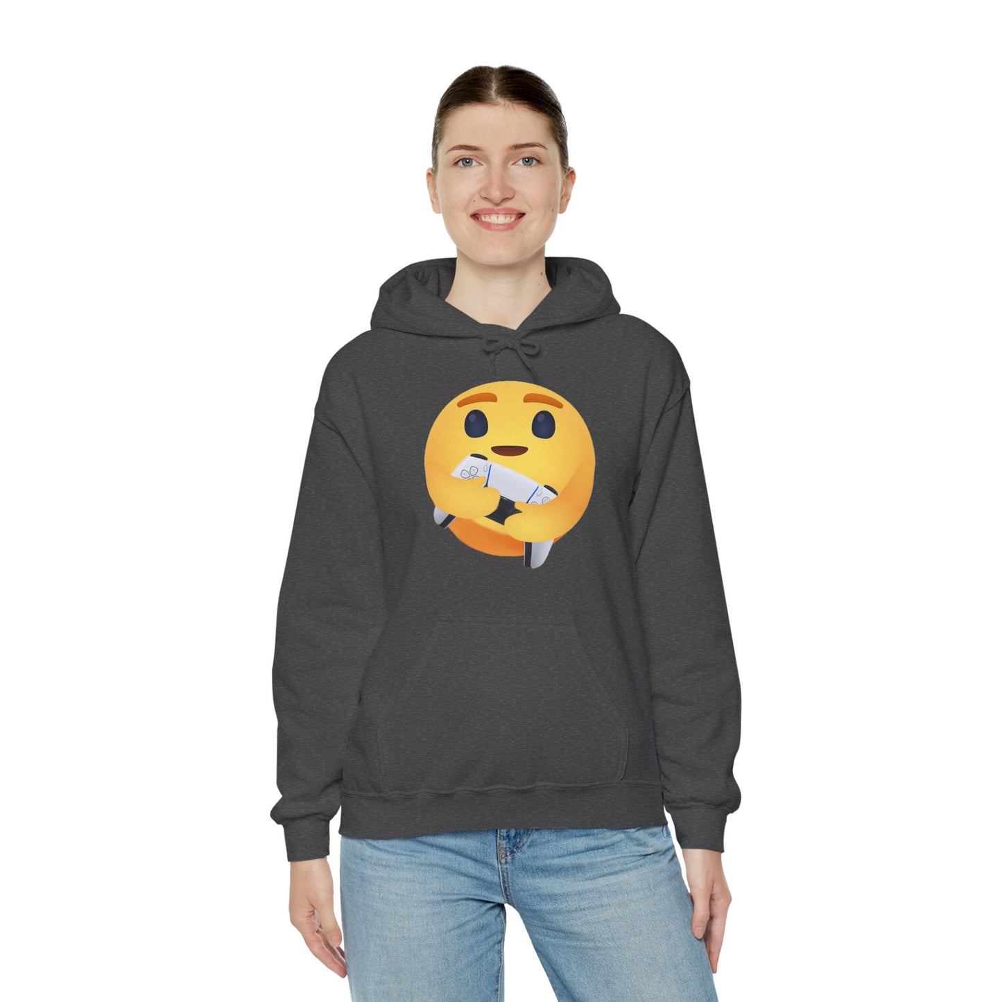 Gaming Love Unisex Heavy Blend™ Hooded Sweatshirt by Phiva357