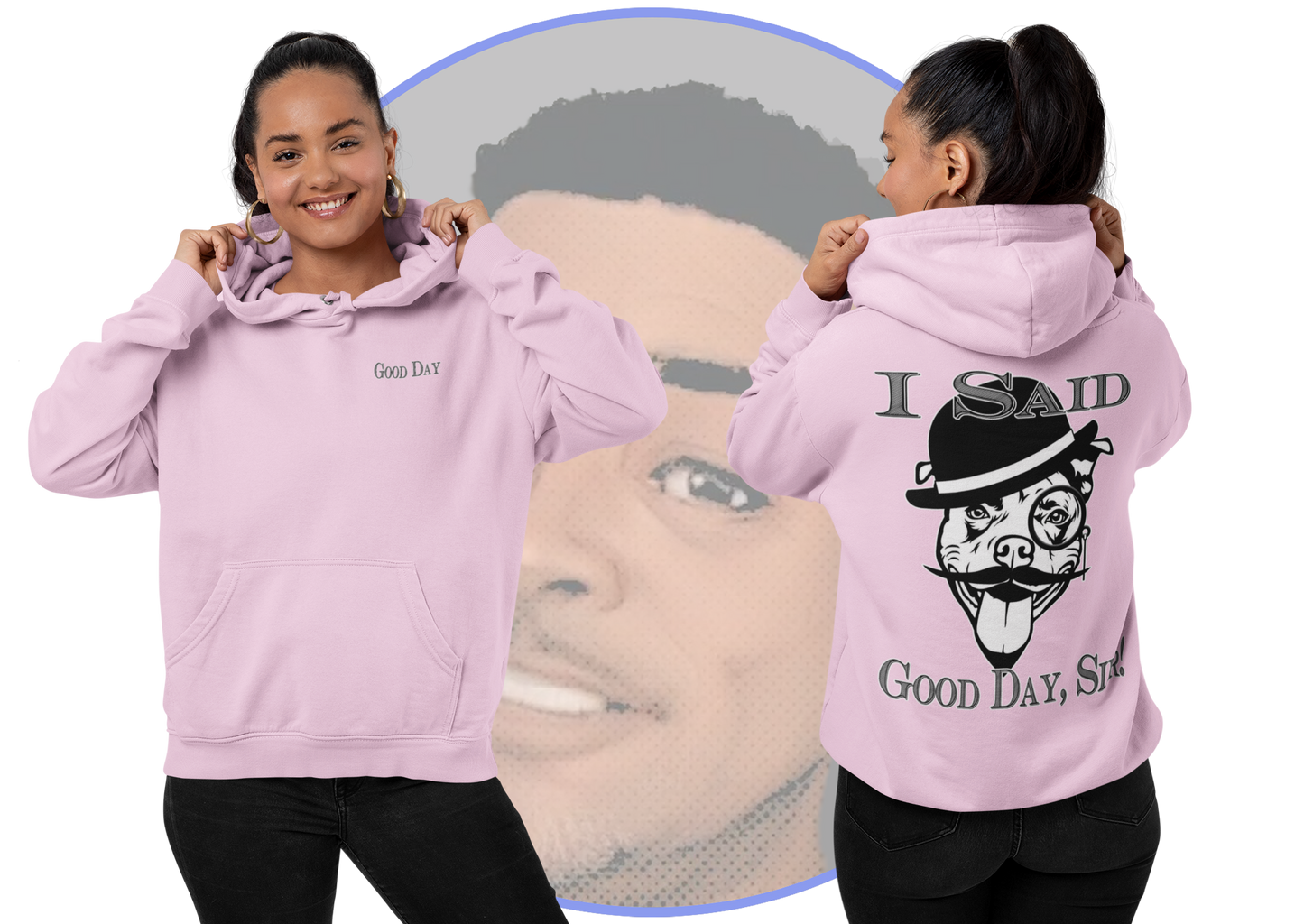 I Said Good Day, Sir - Unisex Heavy Blend™ Hooded Sweatshirt