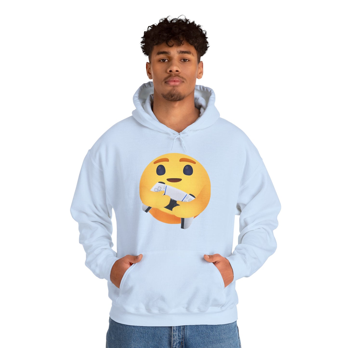 Gaming Love Unisex Heavy Blend™ Hooded Sweatshirt by Phiva357
