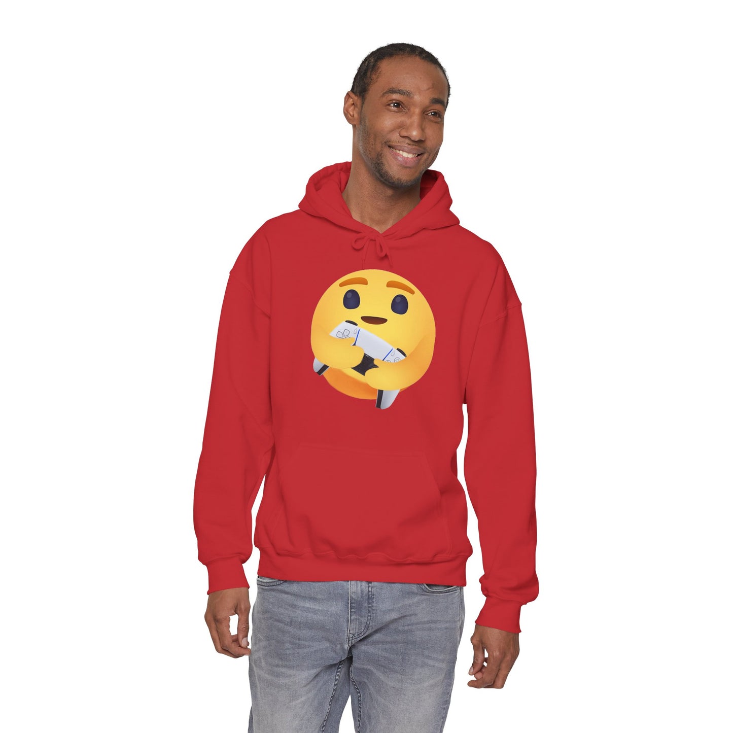 Gaming Love Unisex Heavy Blend™ Hooded Sweatshirt by Phiva357