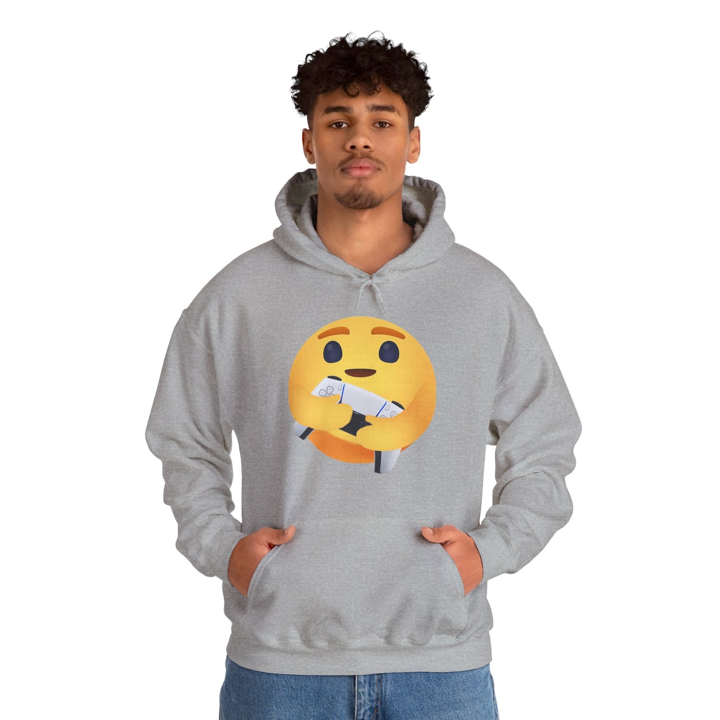 Gaming Love Unisex Heavy Blend™ Hooded Sweatshirt by Phiva357