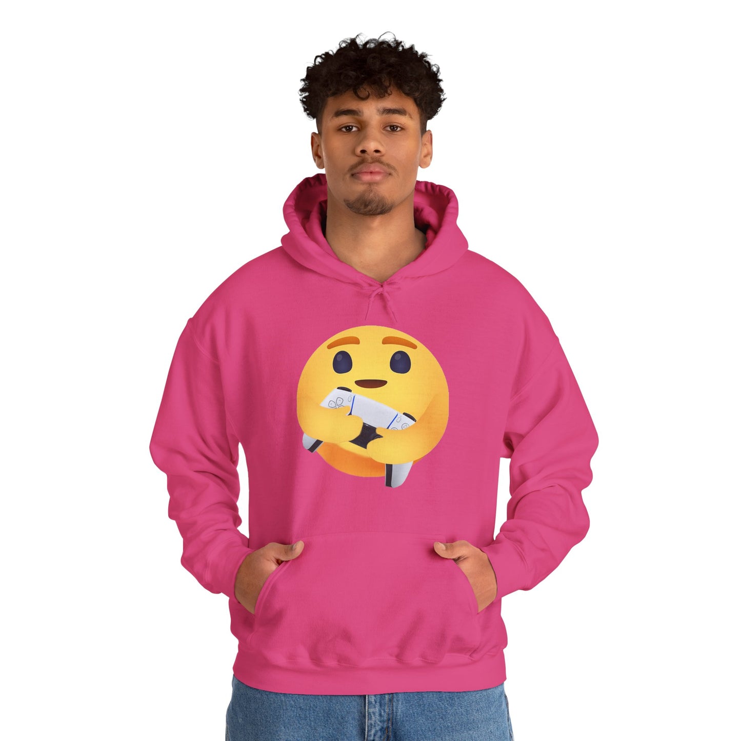 Gaming Love Unisex Heavy Blend™ Hooded Sweatshirt by Phiva357