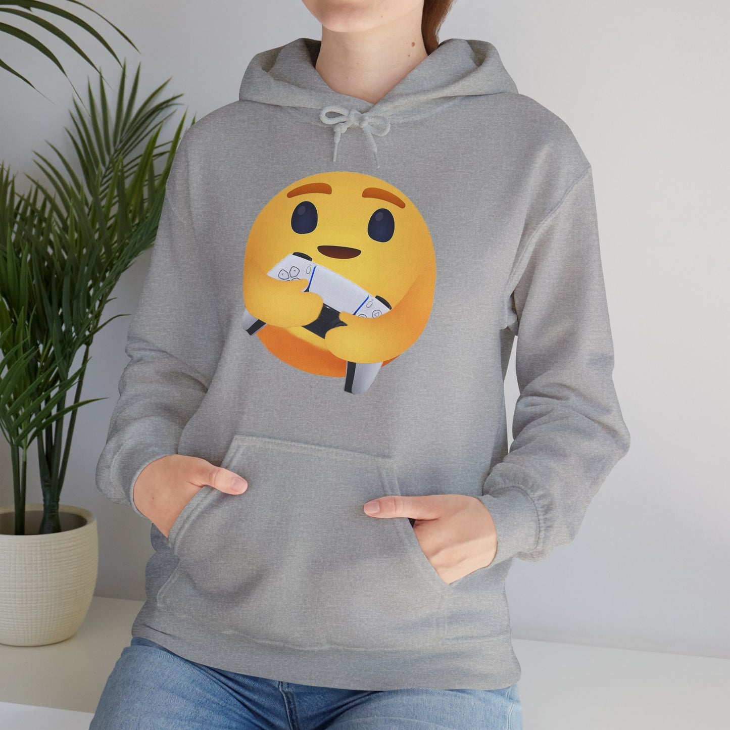 Gaming Love Unisex Heavy Blend™ Hooded Sweatshirt by Phiva357