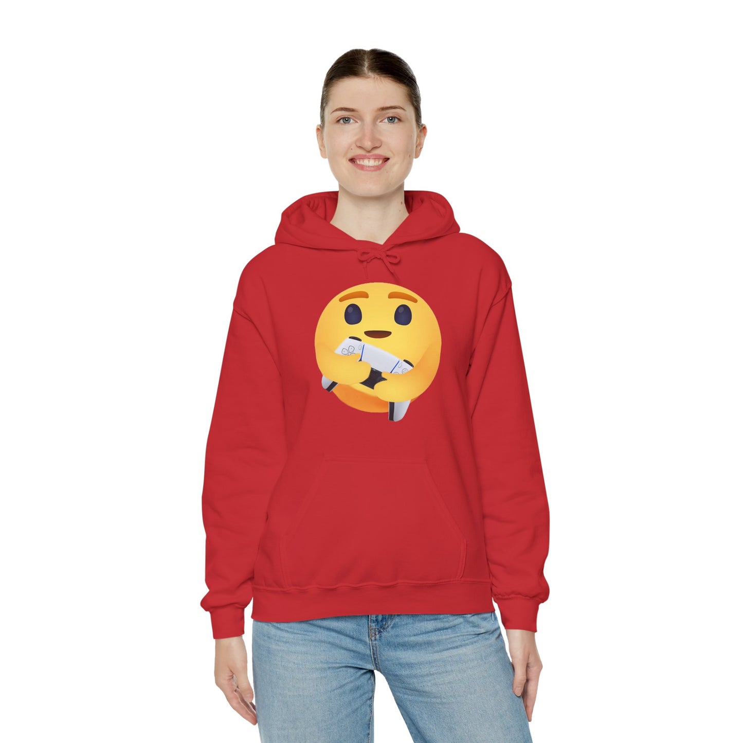 Gaming Love Unisex Heavy Blend™ Hooded Sweatshirt by Phiva357
