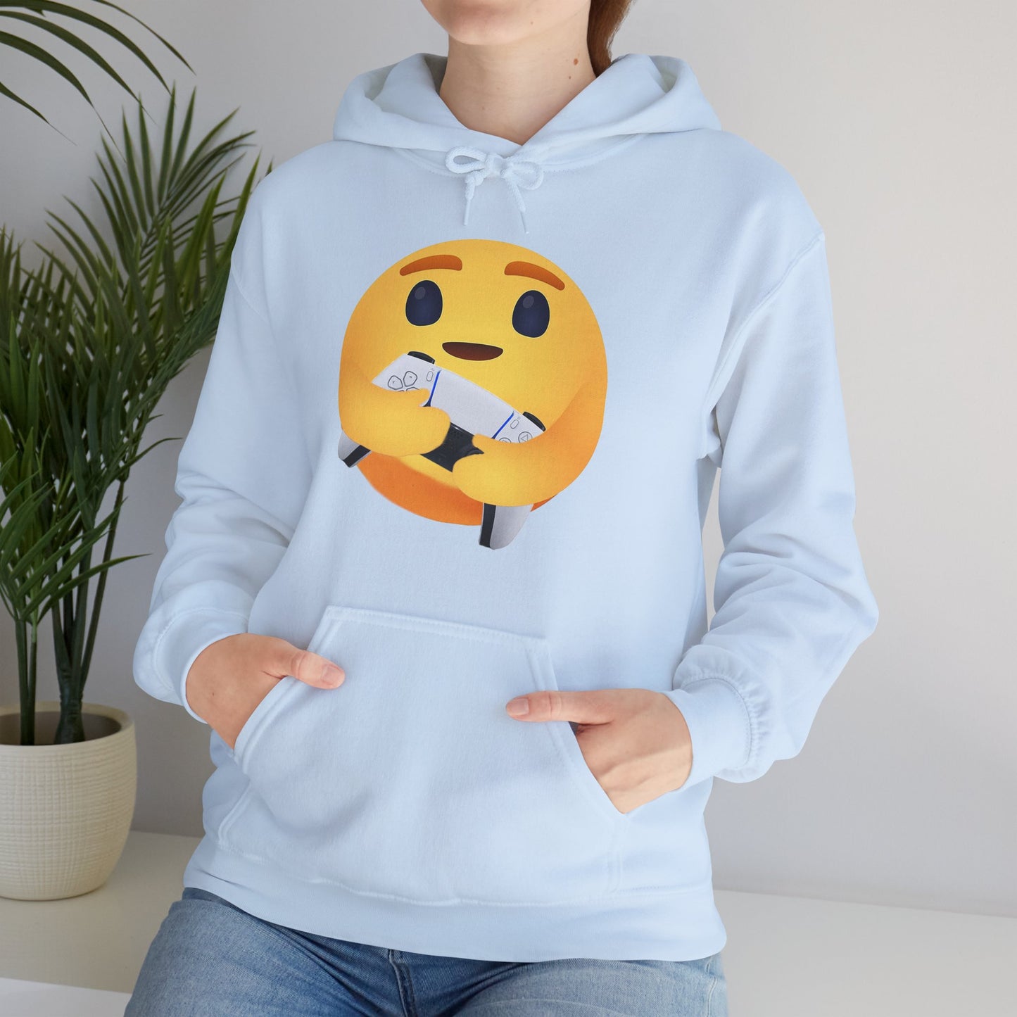 Gaming Love Unisex Heavy Blend™ Hooded Sweatshirt by Phiva357