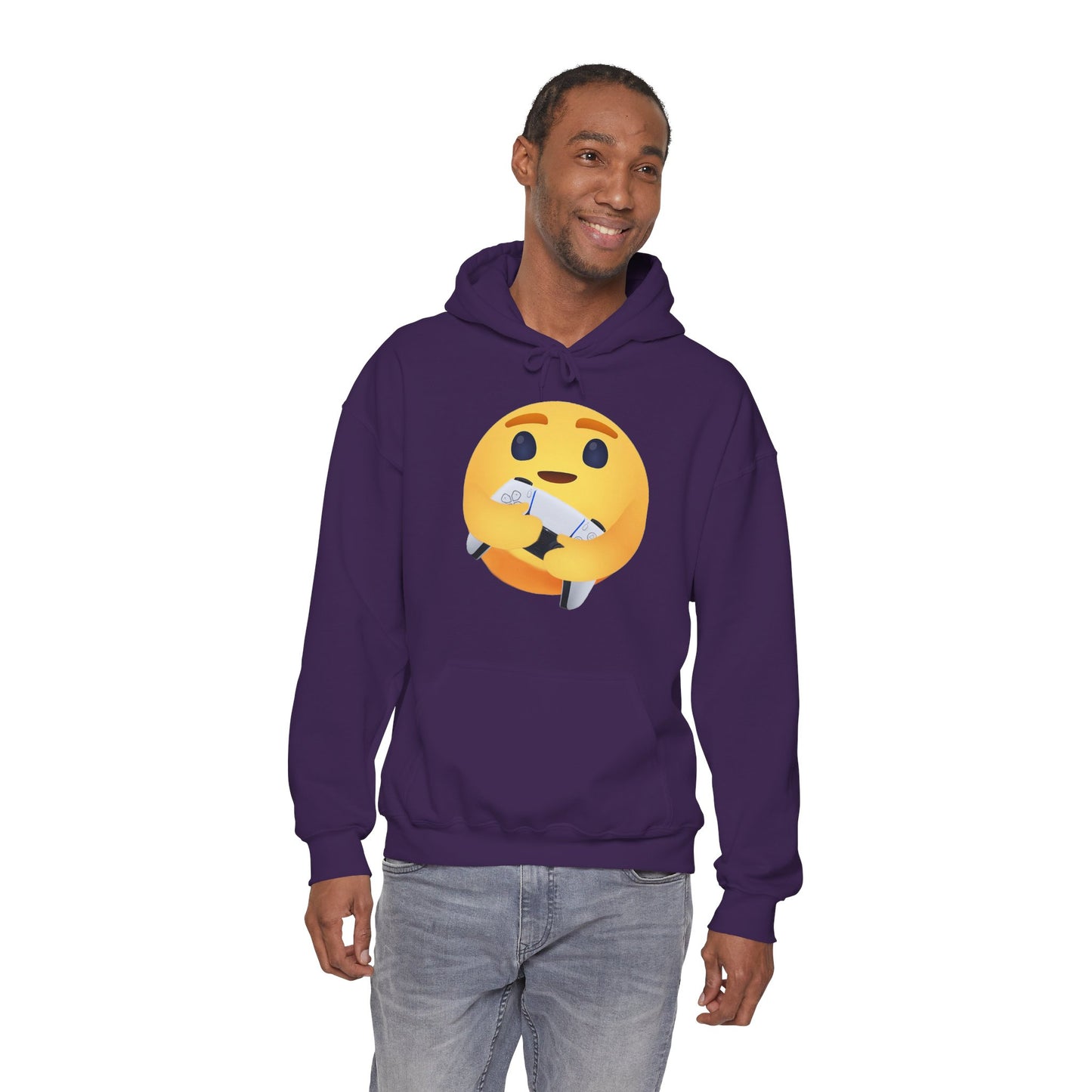 Gaming Love Unisex Heavy Blend™ Hooded Sweatshirt by Phiva357