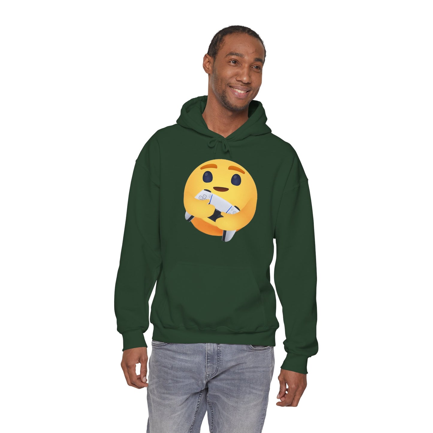 Gaming Love Unisex Heavy Blend™ Hooded Sweatshirt by Phiva357