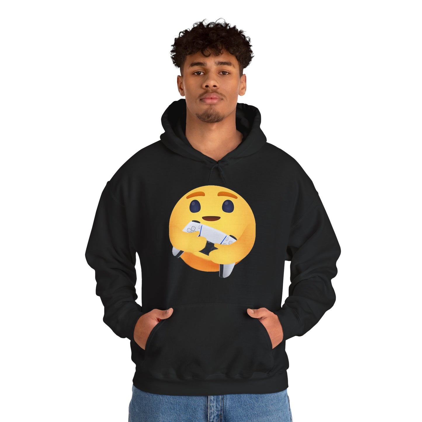 Gaming Love Unisex Heavy Blend™ Hooded Sweatshirt by Phiva357