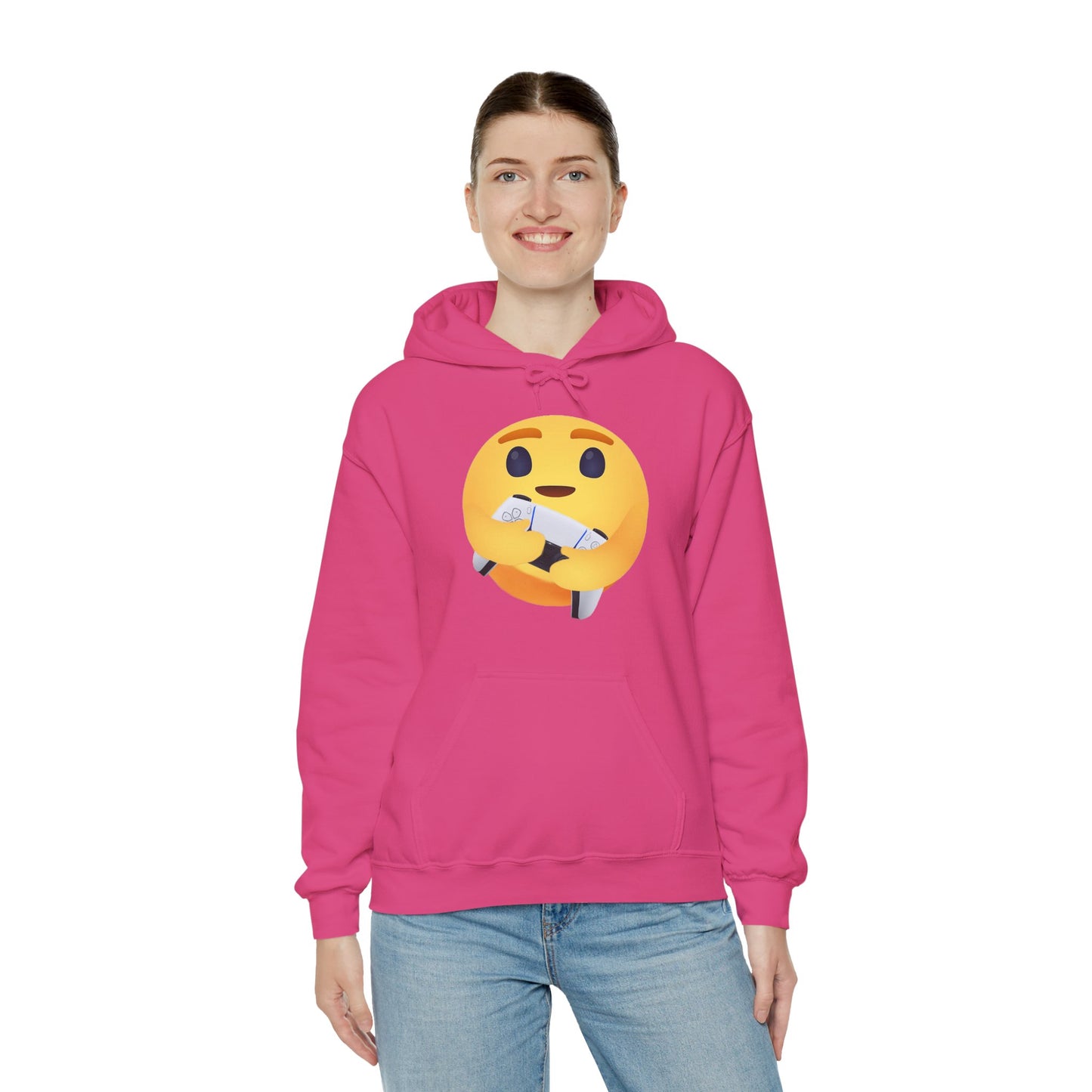 Gaming Love Unisex Heavy Blend™ Hooded Sweatshirt by Phiva357