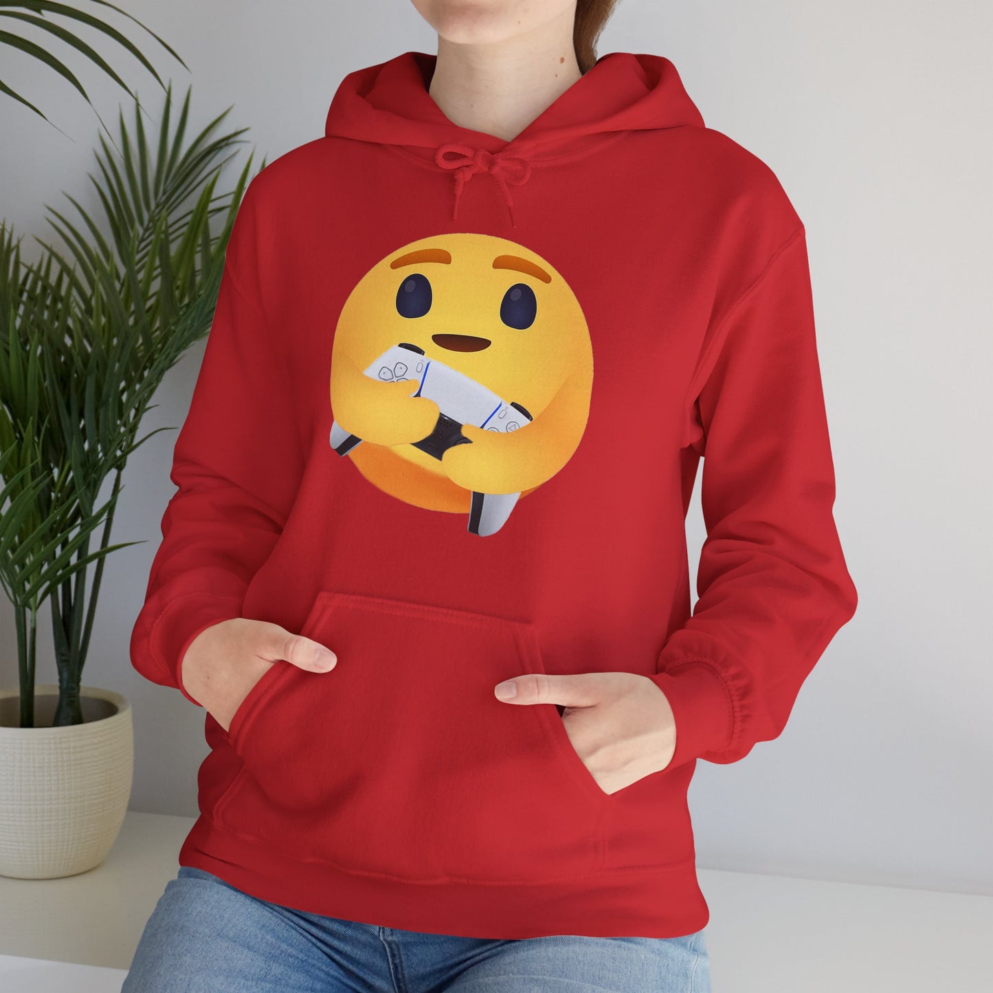Gaming Love Unisex Heavy Blend™ Hooded Sweatshirt by Phiva357