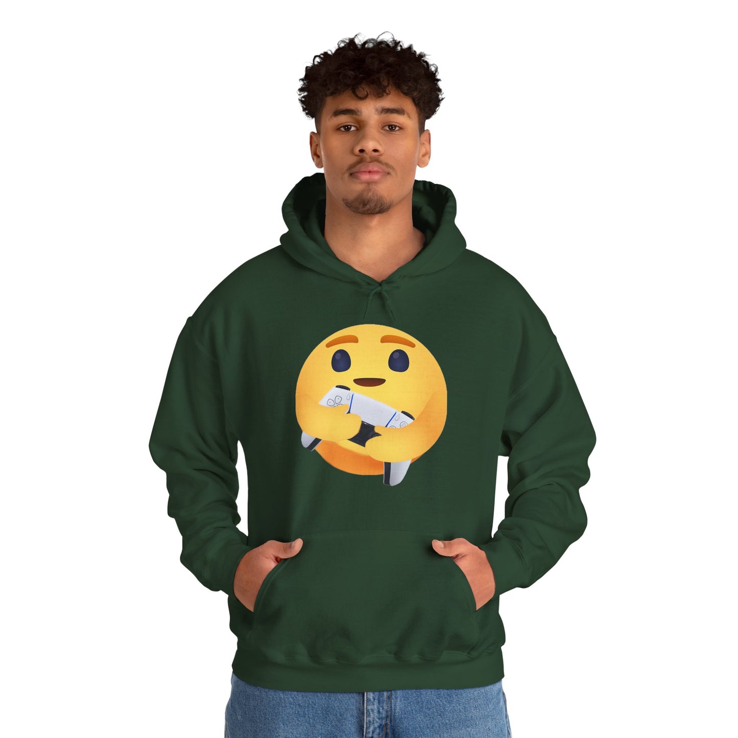 Gaming Love Unisex Heavy Blend™ Hooded Sweatshirt by Phiva357