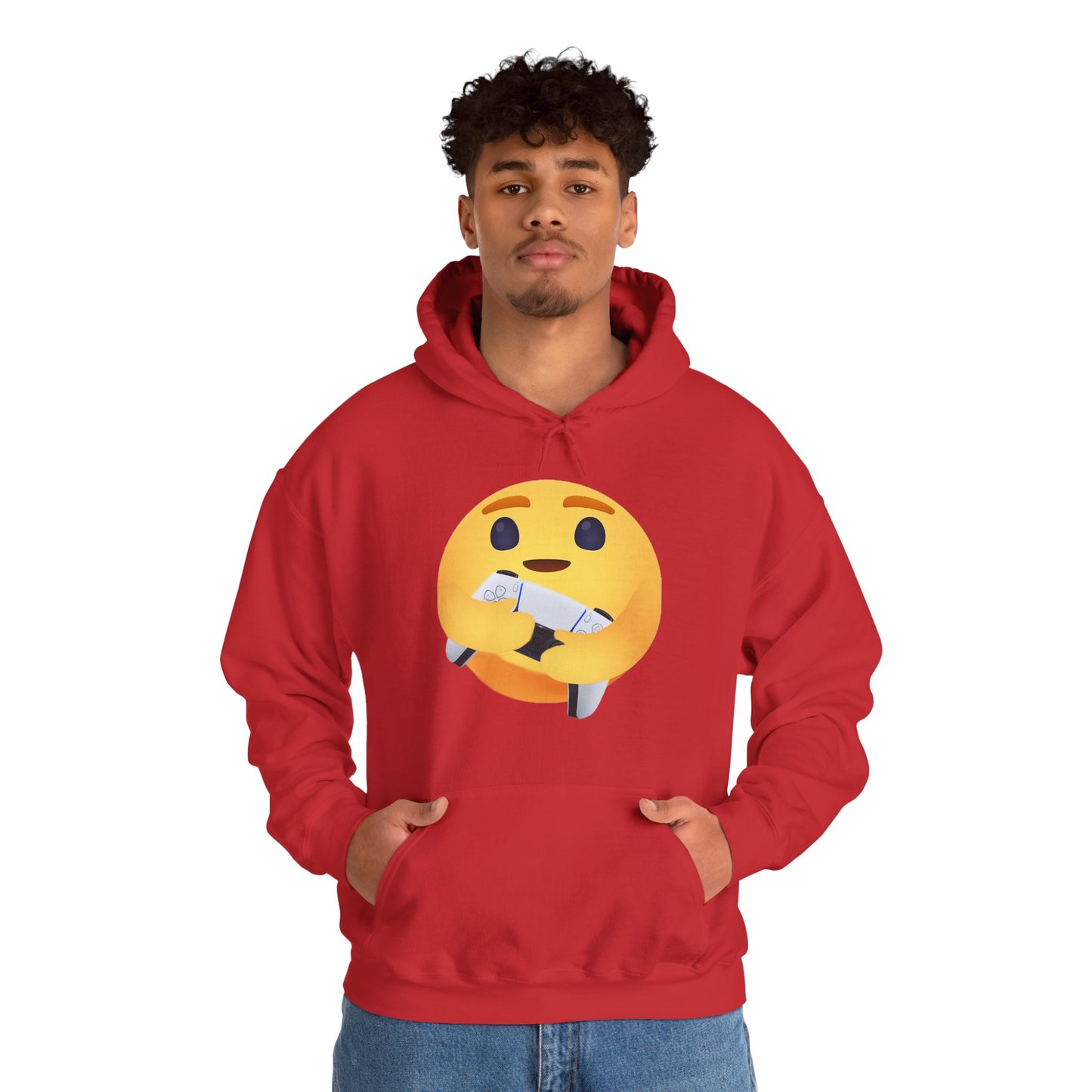 Gaming Love Unisex Heavy Blend™ Hooded Sweatshirt by Phiva357
