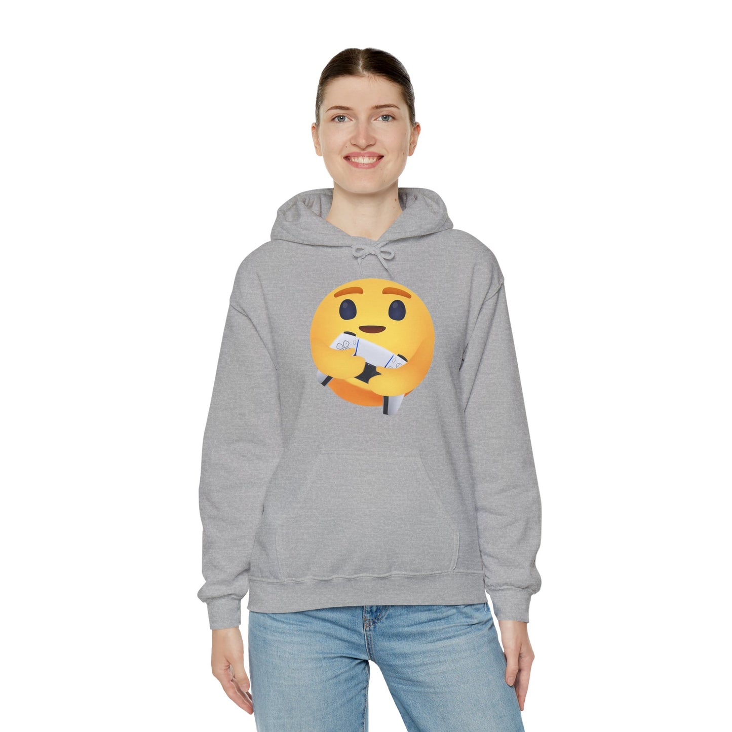 Gaming Love Unisex Heavy Blend™ Hooded Sweatshirt by Phiva357