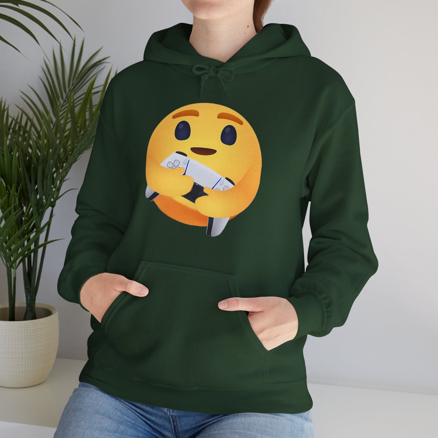 Gaming Love Unisex Heavy Blend™ Hooded Sweatshirt by Phiva357