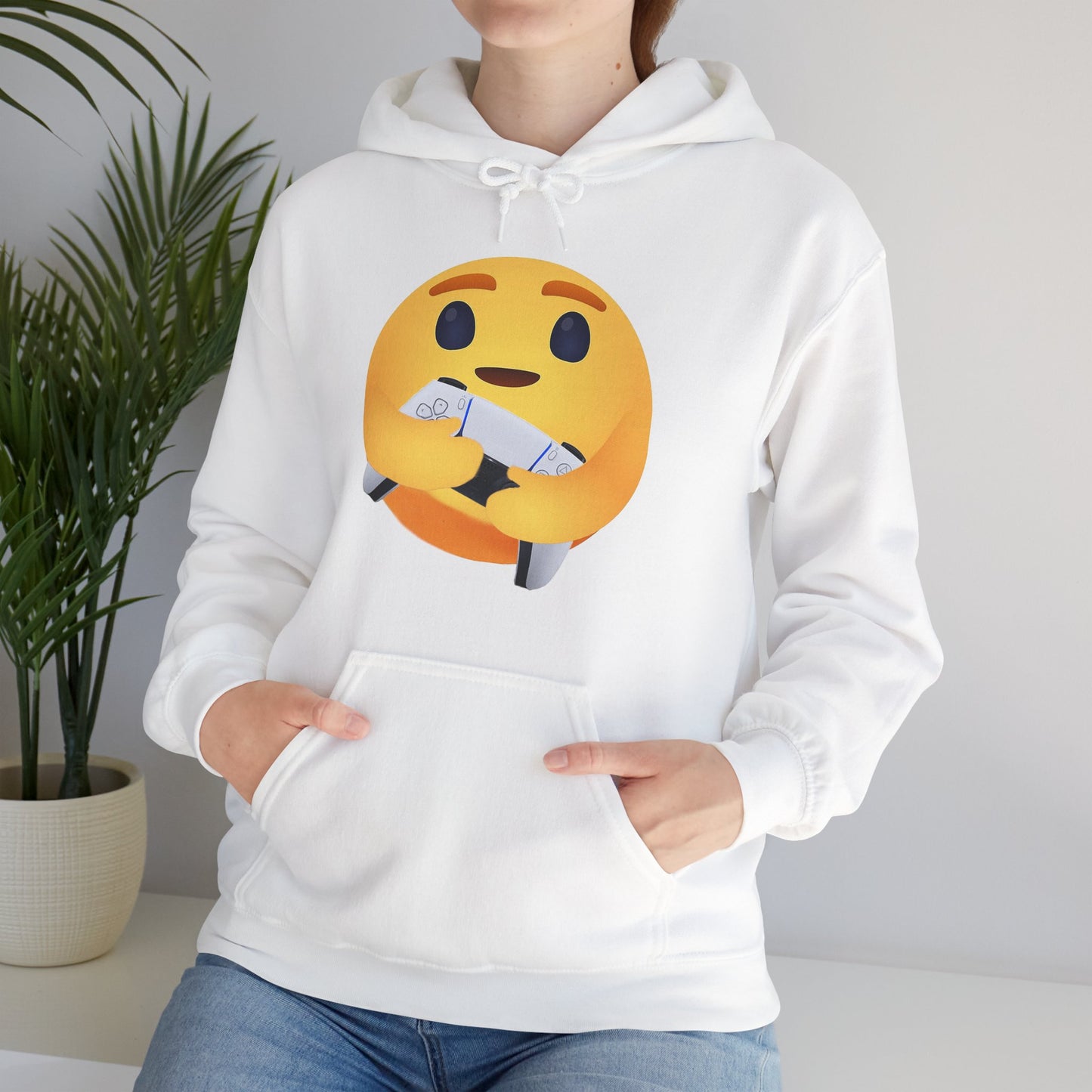 Gaming Love Unisex Heavy Blend™ Hooded Sweatshirt by Phiva357