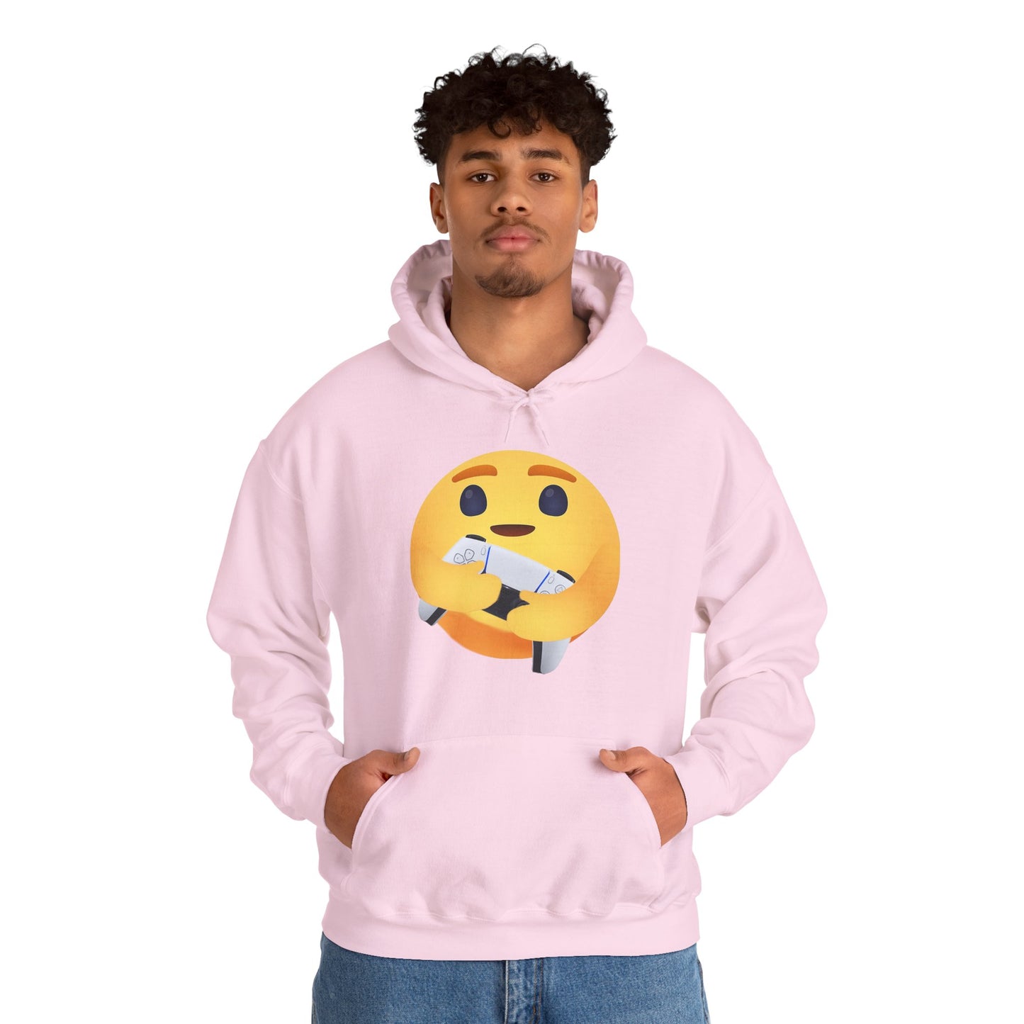 Gaming Love Unisex Heavy Blend™ Hooded Sweatshirt by Phiva357