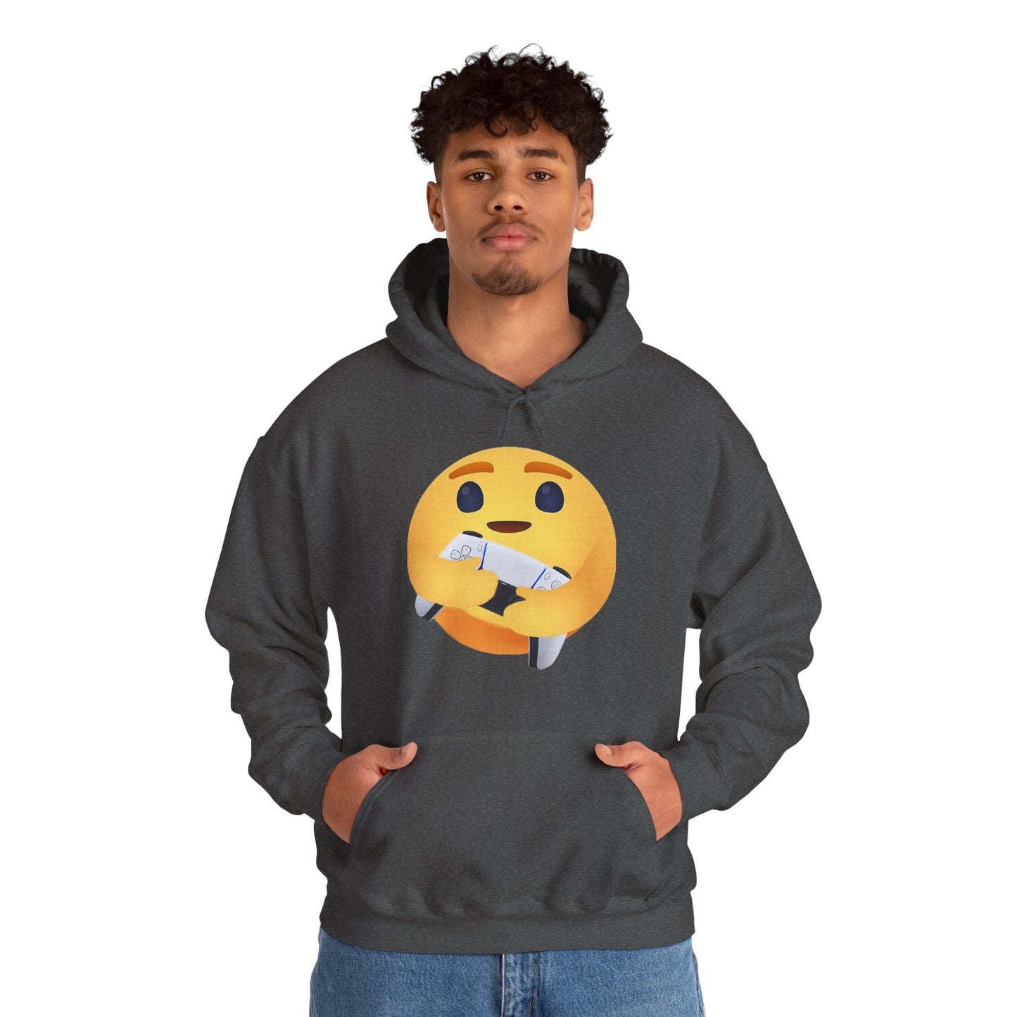 Gaming Love Unisex Heavy Blend™ Hooded Sweatshirt by Phiva357