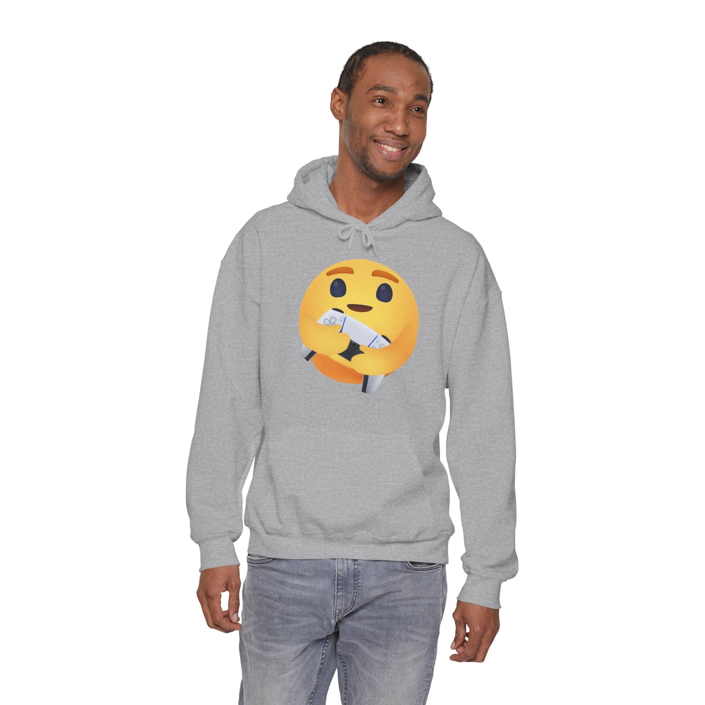 Gaming Love Unisex Heavy Blend™ Hooded Sweatshirt by Phiva357